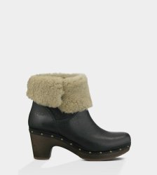 UGG® Amoret - Leather Boots Black UGG® Amoret - Leather Boots Black
