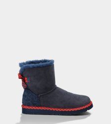 UGG Mini Bailey Bow 78 Boots Navy UGG Mini Bailey Bow 78 Boots Navy